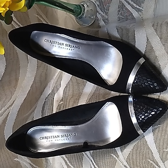 LIKE NEW- Christian Siriano High Healed Shoes- (Womans size 8) - Picture 7 of 7